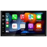 KENWOOD DMX809S eXcelon 6.95-Inch Capacitive Touch Screen, Car Stereo, Wireless and Wired CarPlay and Android Auto, Bluetooth, AM/FM HD Radio, MP3 Player, USB Port, Double DIN, 13-Band EQ, SiriusXM