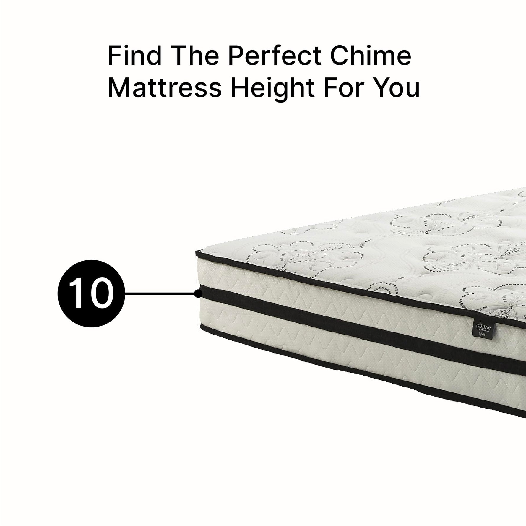 Signature Design by Ashley Chime 12 Inch Hybrid Full Mattress, Memory Foam with Lumbar Support, High-Density Foam & Pocketed Coils for Comfort & Back Support, Mattresses in a Box, Full Size