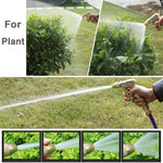 FANHAO Garden Hose Nozzle, 100% Heavy Duty Metal Spray Nozzle with Thumb Control, High Pressure Water Nozzle with 8 Adjustable Spray Patterns for Watering Plants, Washing Cars and Showering Pets