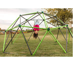 Lifetime 90951 Geometric Dome Climber Jungle Gym, 5.5' High x 11' Wide, Mantis Green & Bronze, 66-Inch