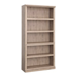 Sauder 5-Shelf Split Bookcase/ Book shelf, Oiled Oak finish
