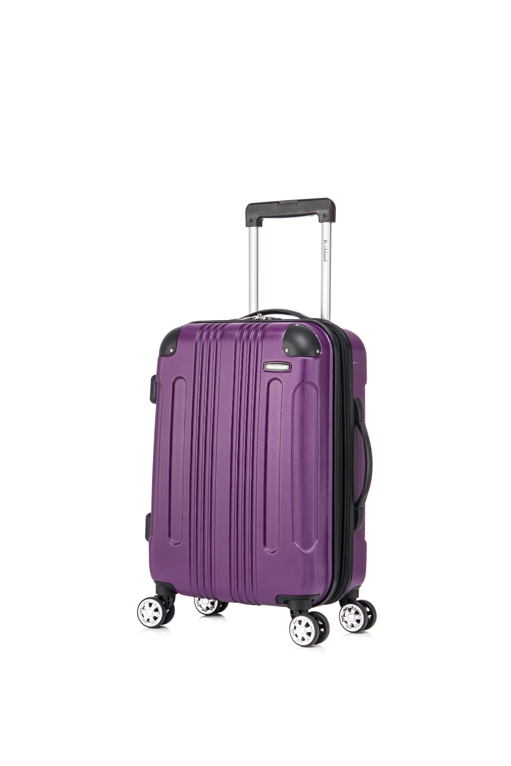 Rockland London Hardside Spinner Wheel Luggage, Carry-On 20", Mint