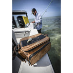 Plano Guide Series 3500 Tackle Bag, Beige, Includes 5 3500 Stowaway Organization Boxes, Premium Soft Fishing Tackle Storage, Waterproof & Non-Skid Base