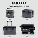 Igloo Trailmate Journey 70 Qt Cooler, Carbonite