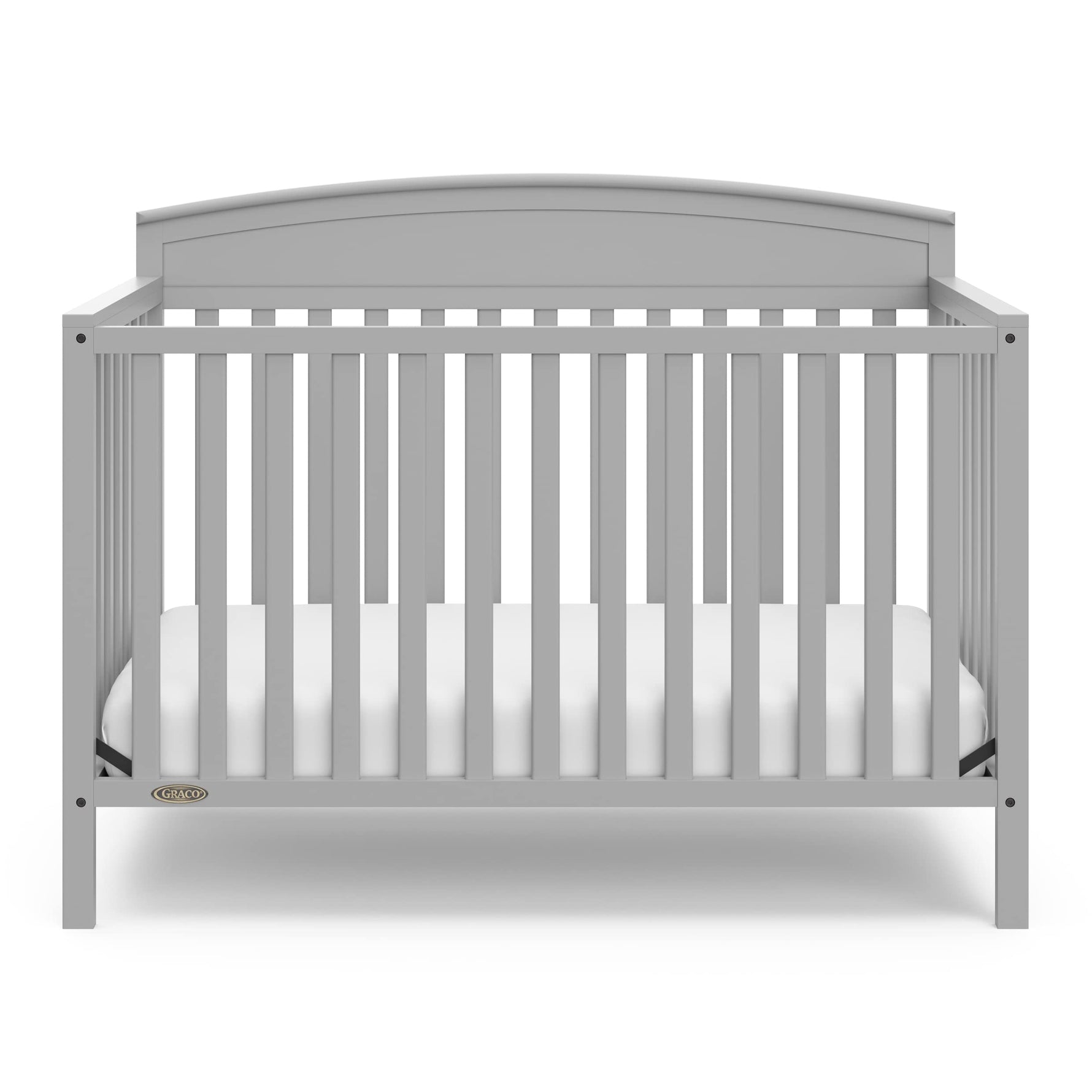 Graco Benton 5-in-1 Convertible Crib – GREENGUARD Gold Certified, Converts from Baby Crib to Toddler Bed, Daybed and Full-Size Bed, Fits Standard Full-Size Crib Mattress (White)