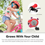 Schwinn Koen Bike, 16 Inch Bike for Kids Ages 3-7, SmartStart Ergonomic Design for Kids, Adjustable Seat Grows with your Child, Rear Coaster Brake and Front Caliper Brake, Training Bicycle