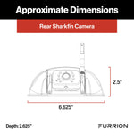 Furrion Vision S+ RV Observation System with 7" Monitor, Left/Right Side Cameras with LED Marker Lights, Sharkfin, Infrared Night Vision, Live Streaming, Wide Viewing Angle - FOS7HTAEN