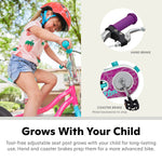 Schwinn Koen Bike, 16 Inch Bike for Kids Ages 3-7, SmartStart Ergonomic Design for Kids, Adjustable Seat Grows with your Child, Rear Coaster Brake and Front Caliper Brake, Training Bicycle