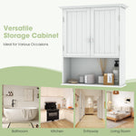 28" H x 23.5" W Wall Mount Medicine Cabinets with Adjustable Shelf and 2-Door for Bathroom Laundry Living Room