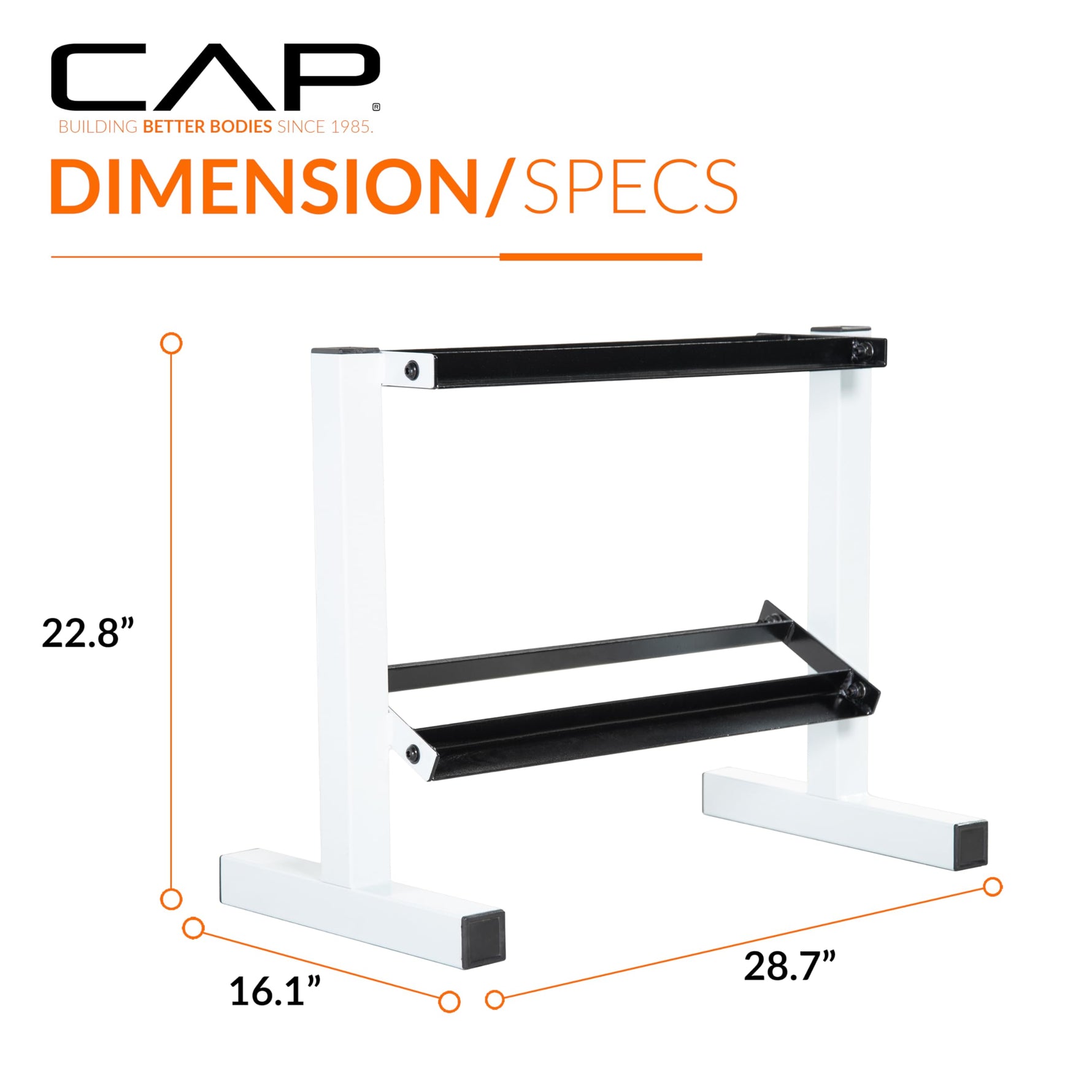 Cap Barbell Two Tier Dumbbell Rack