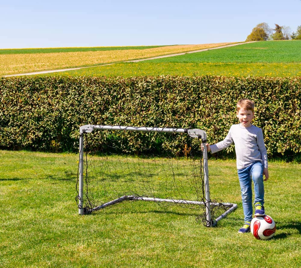 Lifetime 90046 Soccer Goal with Adjustable Height and Width, 7' x 5'