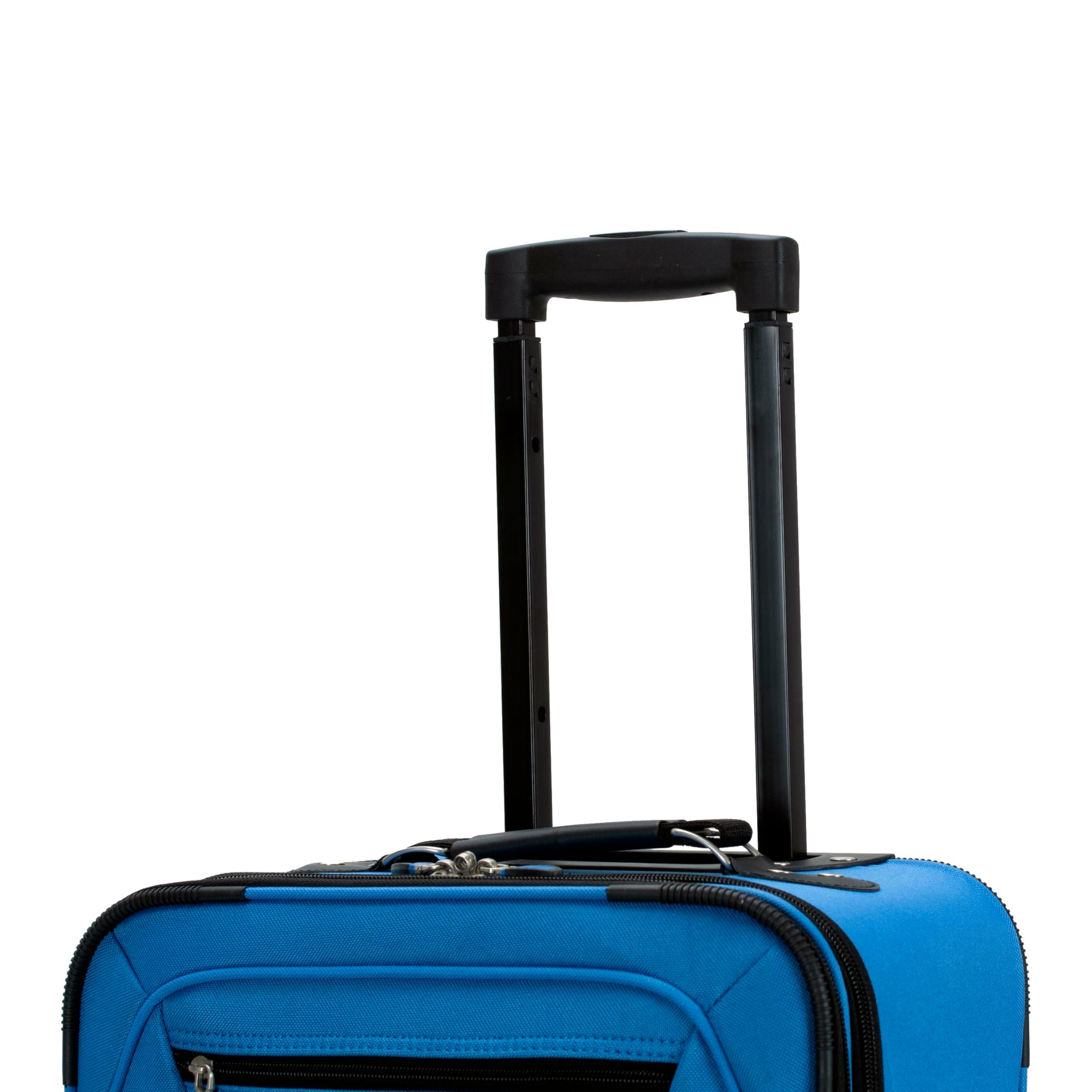 Rockland Pasadena Expandable Spinner Carry-on 19", Black