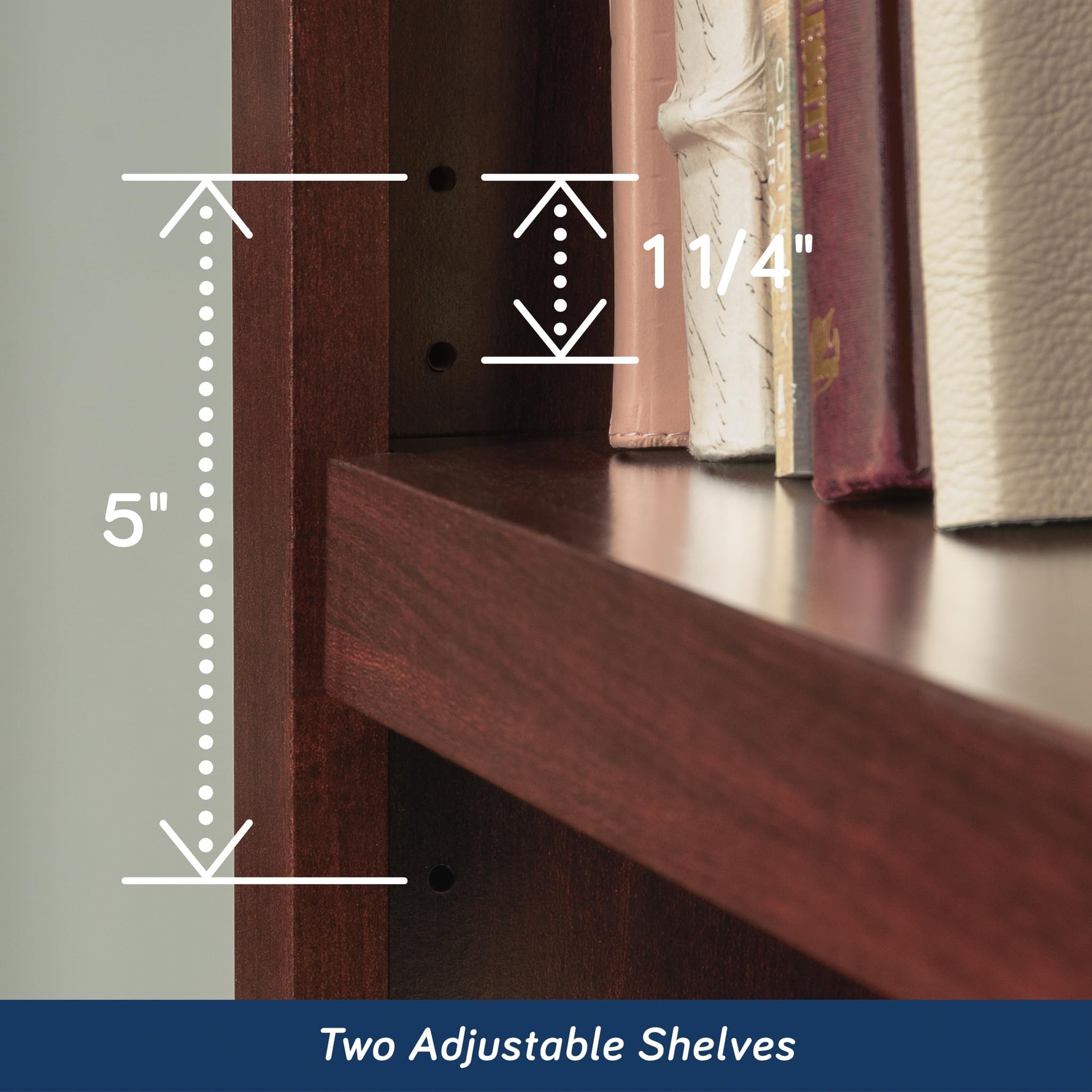 Sauder Miscellaneous Storage 3-Shelf Bookcase/ Book shelf, Oiled Oak finish