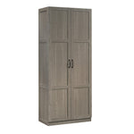 Sauder Select Storage Cabinet, Pantry Cabinet Kitchen Storage with Adjustable Shelves, Utility Room Storage Cabinet, in Reclaimed Pine