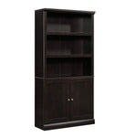 Sauder Miscellaneous Storage 5-Shelf/Book Shelf 2-Door Bookcase, Glacier Oak Finish