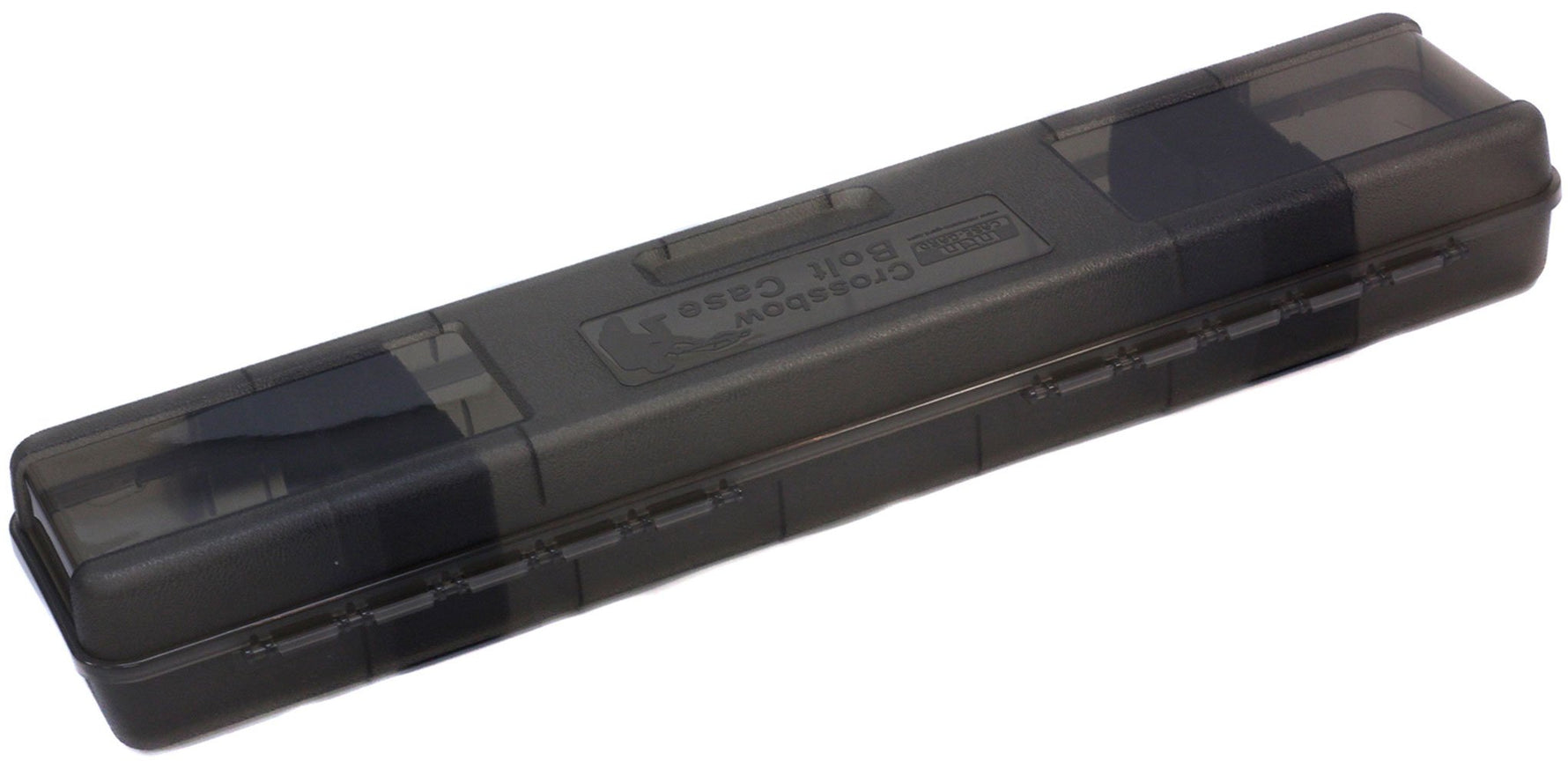 MTM BHCB-41 Crossbolt Case, Holds 12 Bolts up to 23", USA Made, Clear Smoke