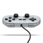 8Bitdo Sn30 Pro USB Wired Gamepad for Switch, Windows & Raspberry Pi(Gray Edition)