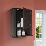 RiverRidge Ashland Single Door Wall, Gray Cabinet,Grey