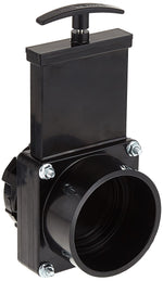 Valterra T50 3" Hub x 3" Bay with Cap Valve Assembly,Black