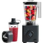Chefman Obliterator 48 oz Countertop Blender for Smoothies, 1380W Motor to Crush Ice, Nuts, and Frozen Fruit with Stainless Steel Blade, Auto Blend Function, Includes 20 oz Travel Jar