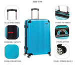 Rockland London Hardside Spinner Wheel Luggage, Carry-On 20", Mint