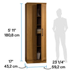 Sauder HomePlus Storage Cabinet/ Pantry cabinets, Dakota Oak finish