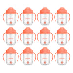Dr. Brown's Milestones Baby's First Straw Cup, Training Cup with Weighted Straw, 9 oz/270 mL, BPA-free, 6m+, Dark Blue, 1-Pack