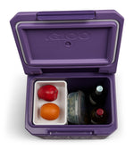 Igloo Tag Along 360 Spinner Cooler | 20 Quart Rolling Ice Chest | Dusted Grape