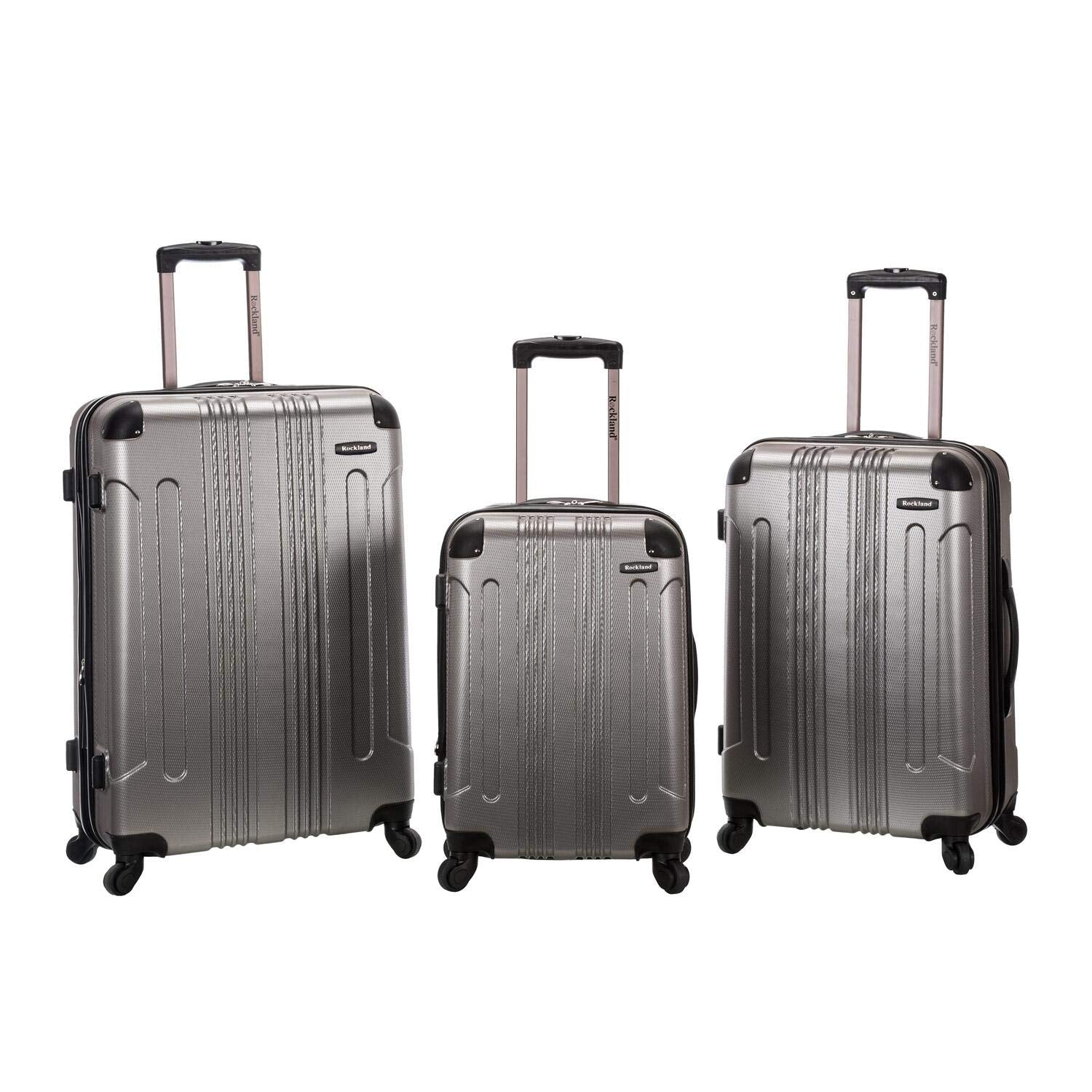 Rockland London Hardside Spinner Wheel Luggage, Carry-On 20", Mint