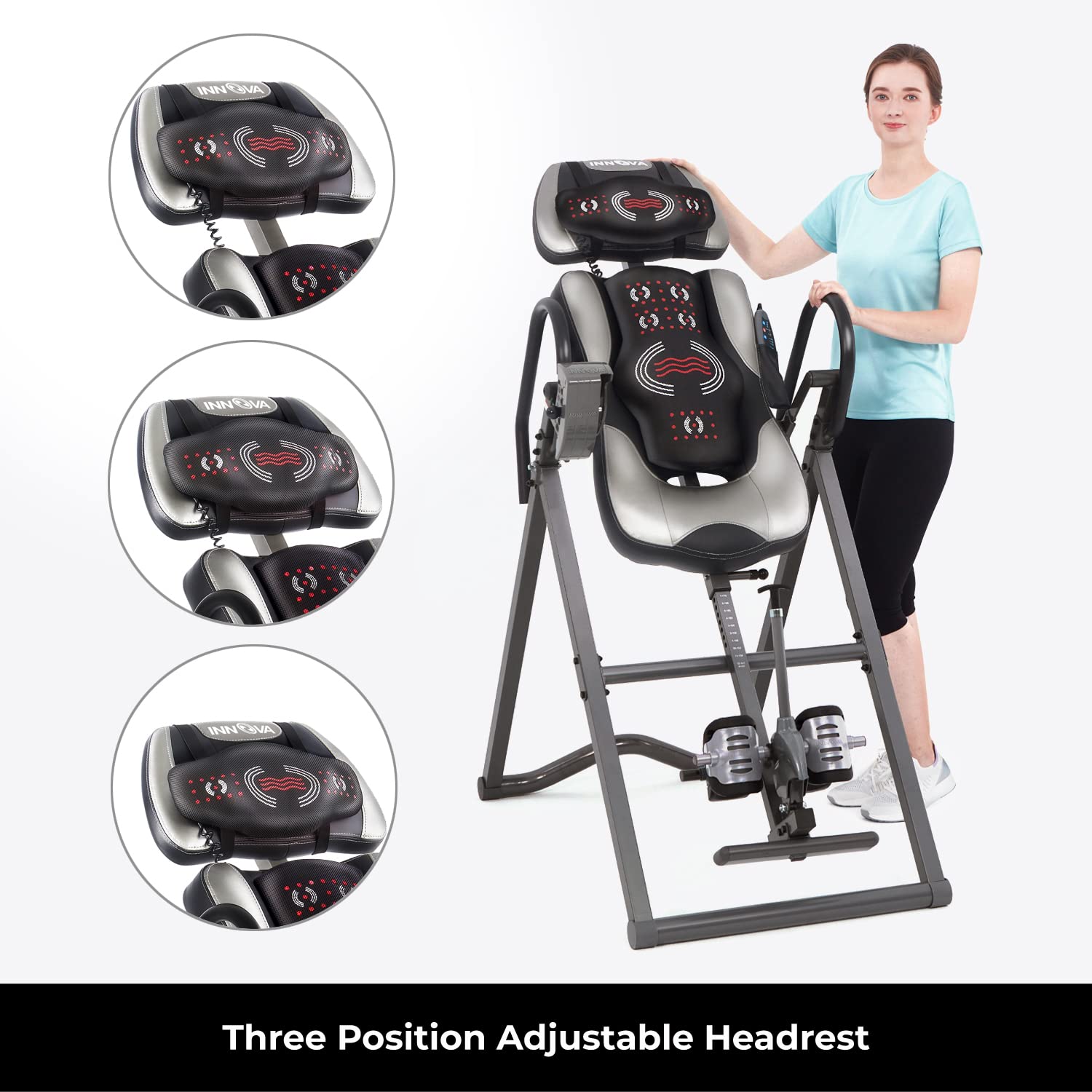 Innova ITM6000 Advanced Heat and Massage Therapeutic Inversion Table