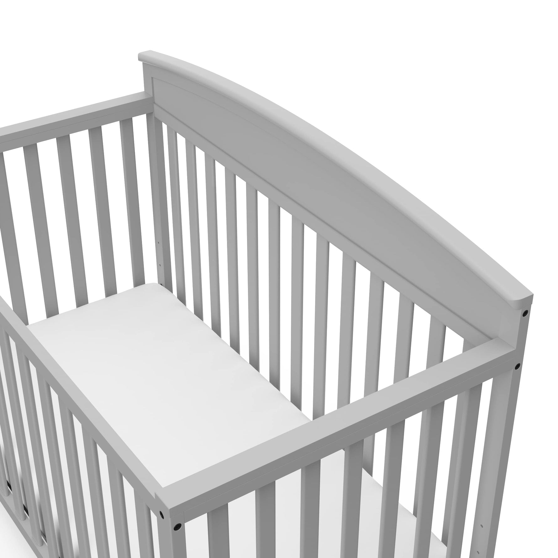 Graco Benton 5-in-1 Convertible Crib – GREENGUARD Gold Certified, Converts from Baby Crib to Toddler Bed, Daybed and Full-Size Bed, Fits Standard Full-Size Crib Mattress (White)