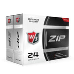 Wilson Staff Zip Double Dozen Golf Balls, White, Large (WGWP25000)