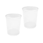 2-Pack 6-Gallon Round Steel Mesh Trash Can, Recycling Wastebasket, Black | Versatile and ventilated bin measures 13.75" high with a 11.5" top diameter