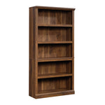 Sauder 5-Shelf Split Bookcase/ Book shelf, Oiled Oak finish