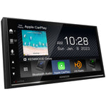 KENWOOD DMX809S eXcelon 6.95-Inch Capacitive Touch Screen, Car Stereo, Wireless and Wired CarPlay and Android Auto, Bluetooth, AM/FM HD Radio, MP3 Player, USB Port, Double DIN, 13-Band EQ, SiriusXM
