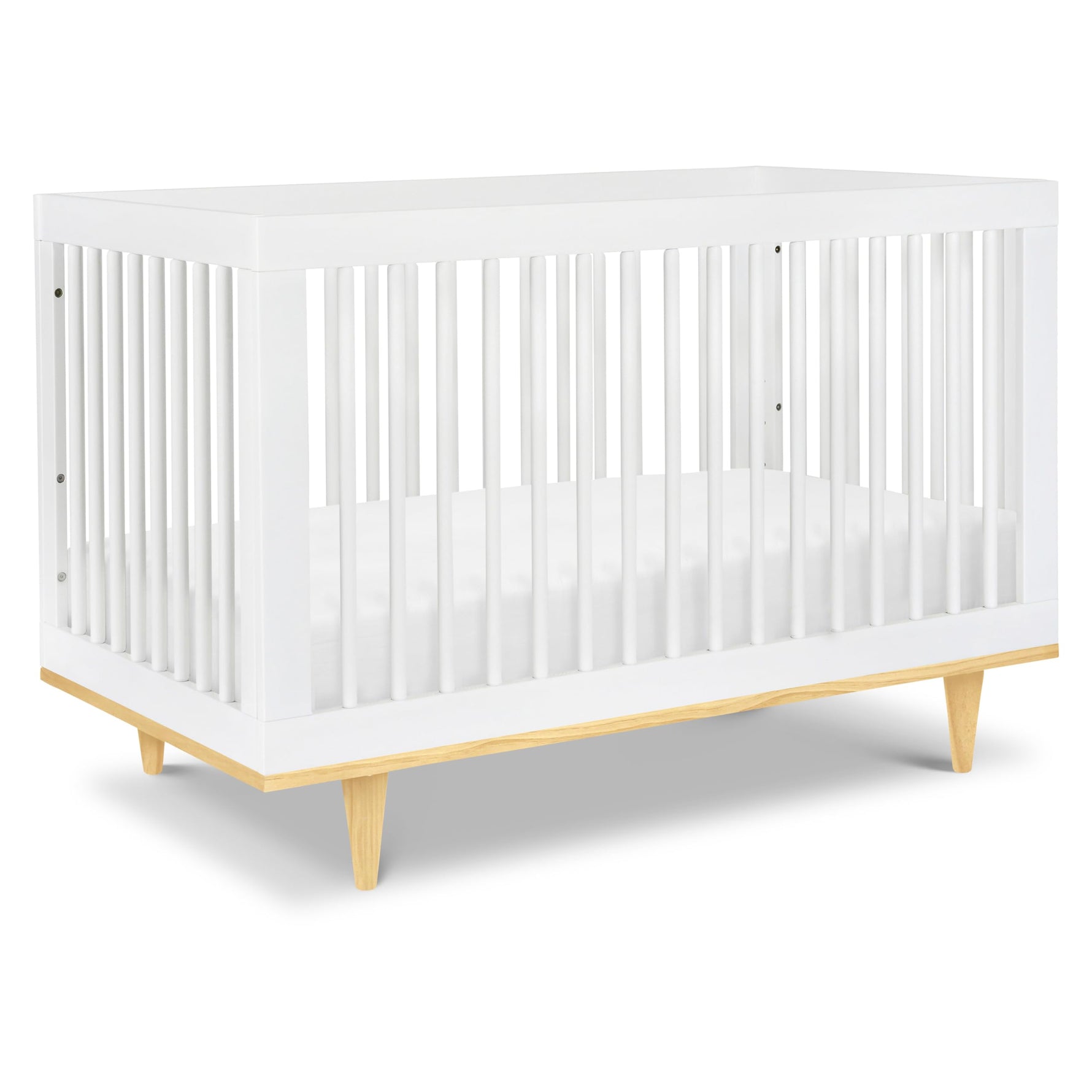 Davinci Marley 3-in-1 Convertible Crib in Walnut, Greenguard Gold and FSC® Certified