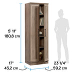 Sauder HomePlus Storage Cabinet/ Pantry cabinets, Dakota Oak finish