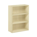 Furinno PASIR Book Shelf, 3-Tier Bookshelf, Storage Shelves Bookcase, 9.7 x 23.7 x 31.5, for Living Room, Bedroom, Home Office, Plain White