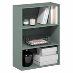 Furinno PASIR Book Shelf, 3-Tier Bookshelf, Storage Shelves Bookcase, 9.7 x 23.7 x 31.5, for Living Room, Bedroom, Home Office, Plain White