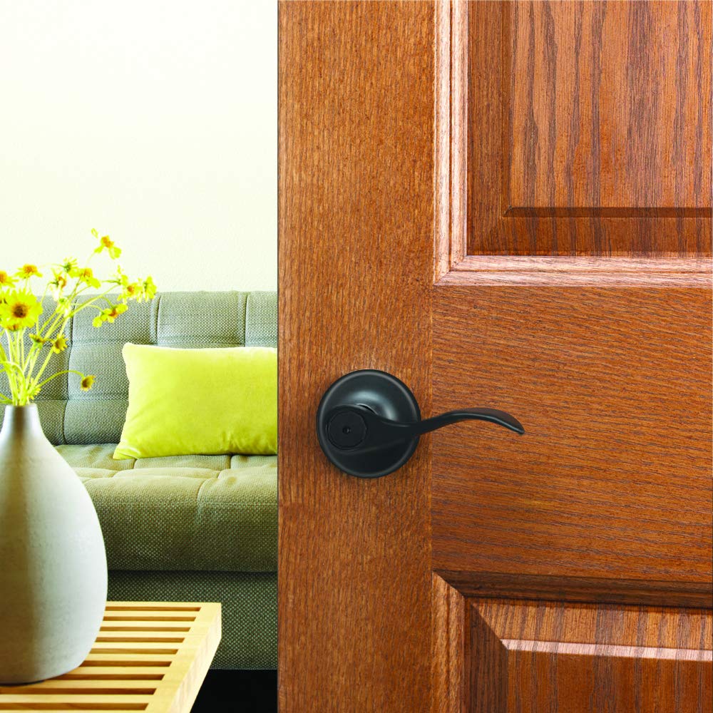 Design House 700534 Springdale Privacy Bed and Bath Door Lever Oil Rubbed Bronze