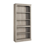 Sauder Select 5-Shelf Bookcase, Chalked Chestnut Finish