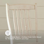 Signature Design by Ashley Bolanburg 20" Upholstered Dining Room Chair, Set of 2, Antique White