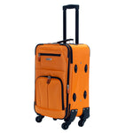 Rockland Pasadena Expandable Spinner Carry-on 19", Black