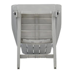 Keter Kiawah Adirondack Chair, Weather‑Resistant Resin Outdoor Patio Chair, Ergonomic Design, All‑Weather Seating for Garden, Deck & Backyard, Grey