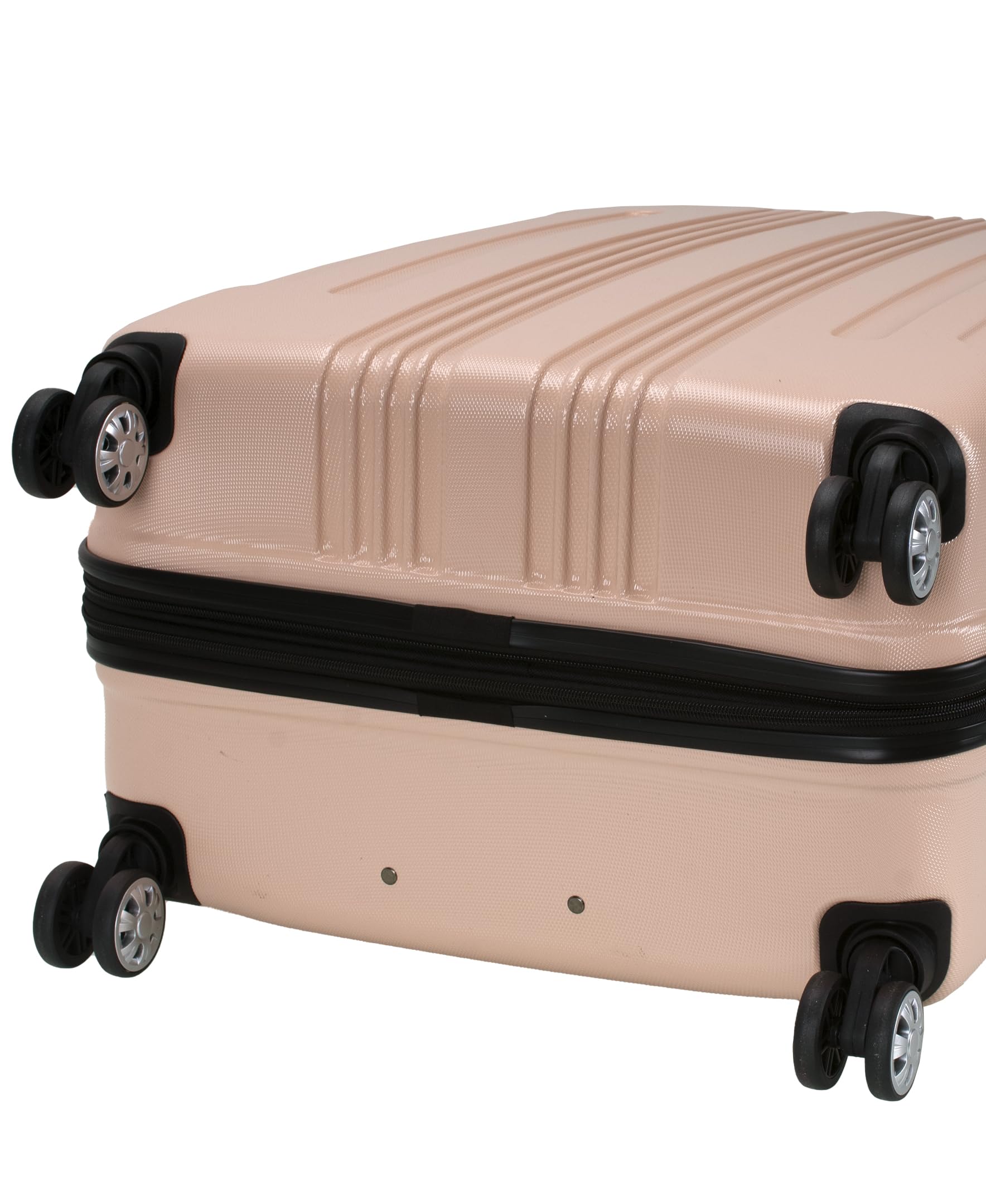 Rockland London Hardside Spinner Wheel Luggage, Carry-On 20", Mint