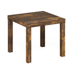 Furinno Classic Homey Square Parsons Side End Table, 1-Pack, Black