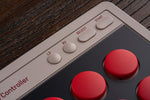8BitDo All-Button Arcade Controller for Switch/Switch 2 & Windows – Bluetooth, 2.4G, Wired Connectivity, Low-profile Mechanical Switches, 4 Programmable Buttons, Hot-swappable PCB