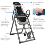 Innova ITX9900 Inversion Table with Air Lumbar Support, Black/Gray