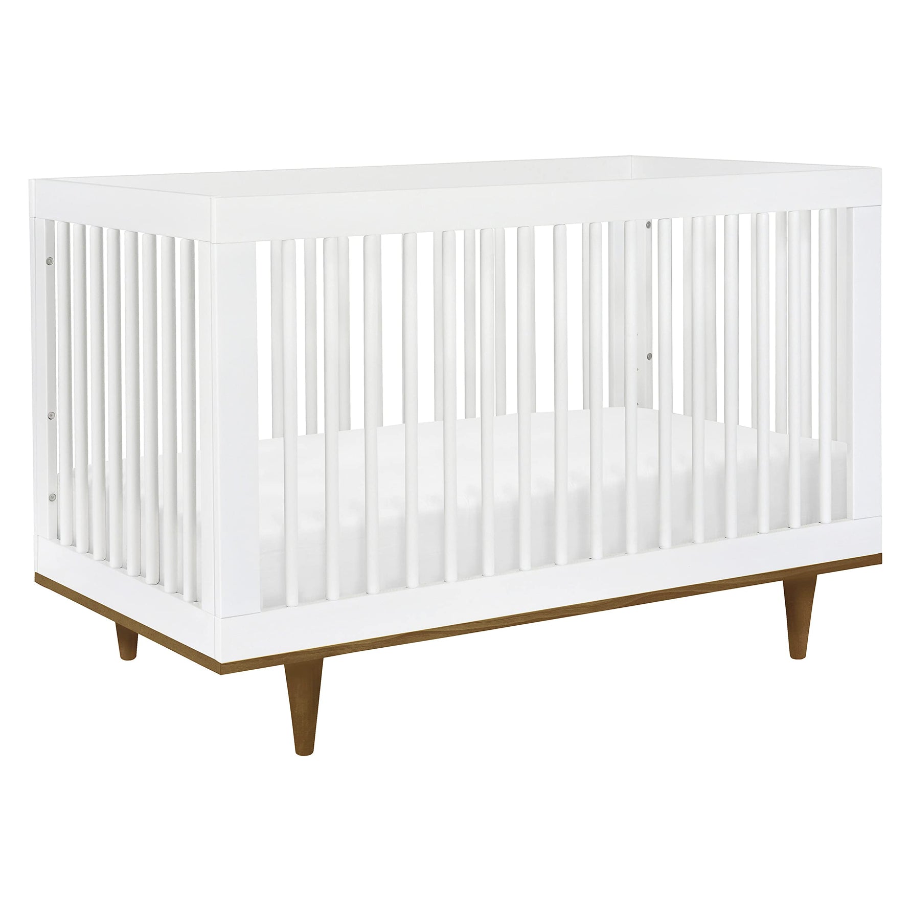 Davinci Marley 3-in-1 Convertible Crib in Walnut, Greenguard Gold and FSC® Certified
