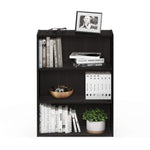 Furinno PASIR Book Shelf, 3-Tier Bookshelf, Storage Shelves Bookcase, 9.7 x 23.7 x 31.5, for Living Room, Bedroom, Home Office, Plain White